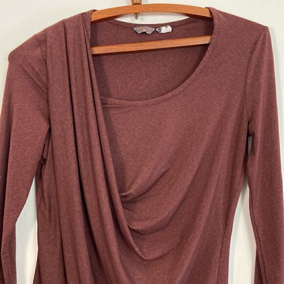 Merrell Evoke Longsleeve Tunic Jersey in Bourbon Size XS - Picture 3 of 9